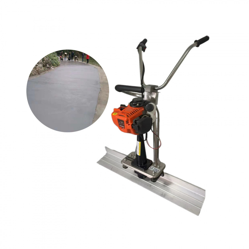 Concrete Screed Vibrator - Beton-Finishmaschine Betonoberflächen-Nivelliermaschine Laser-Estrichmaschine Vibrierende Nivellierlatte