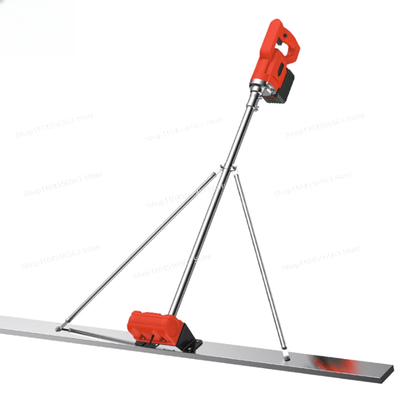 Concrete Screed Vibrator - 100 cm elektrischer Betonpolierer, Bodenvibrationslineal, Mörtelvibrator,