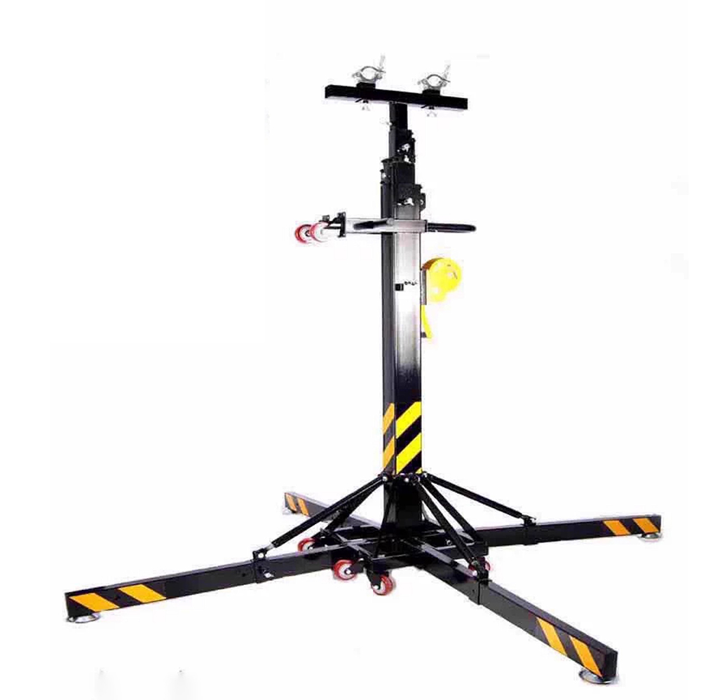 Heavy Equipment And Rentals - Schwerlast-Kurbel-Lichtstativ Teleskop-Traversenlift für Hochzeiten und Veranstaltungen
