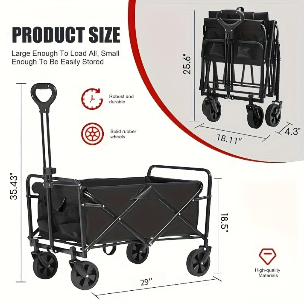 Robuster Klappbarer Gartenwage – Heavy Equipment Tires Bewertung und Preis