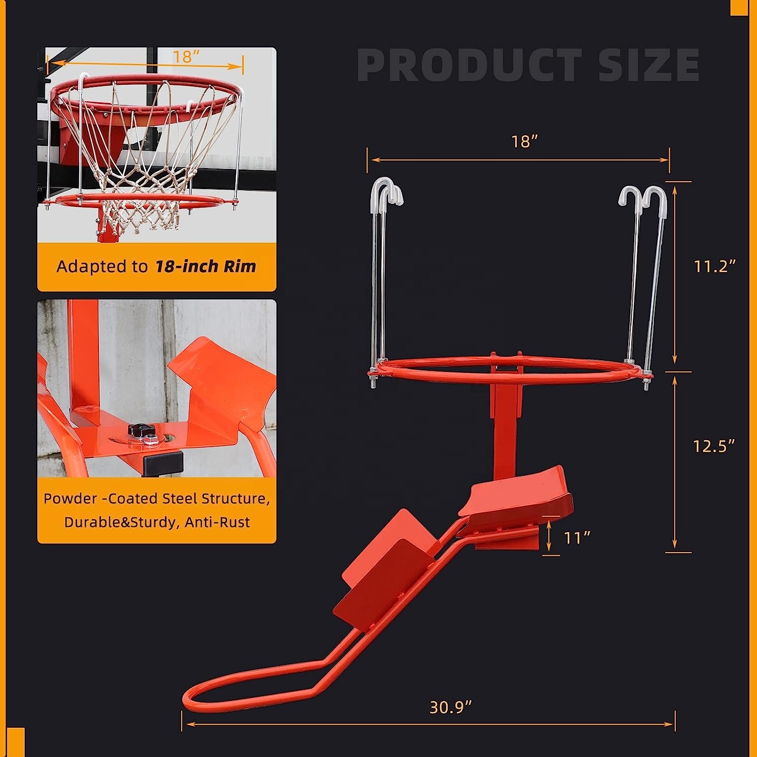 Robuste Basketball-Rücklaufbef – Heavy Equipment Attachments Bewertung und Preis